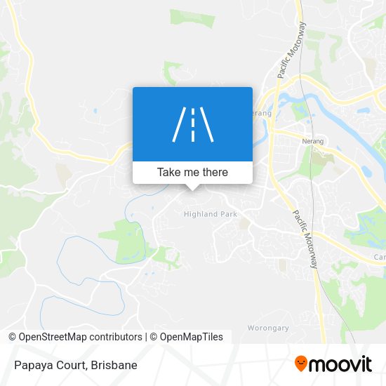 Papaya Court map