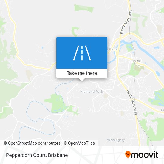 Peppercorn Court map