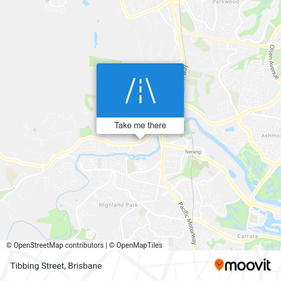 Tibbing Street map