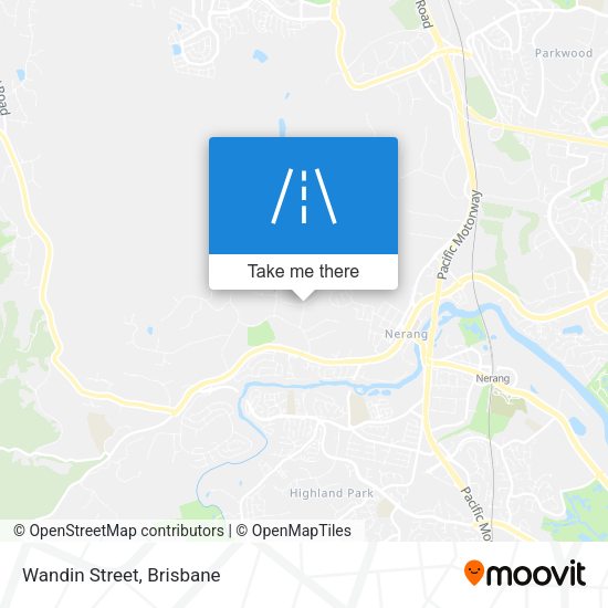 Wandin Street map