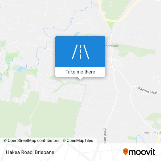Hakea Road map