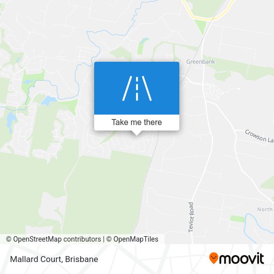 Mallard Court map