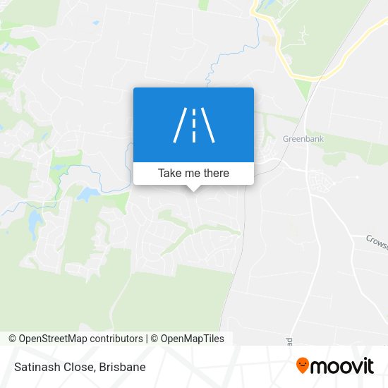 Satinash Close map