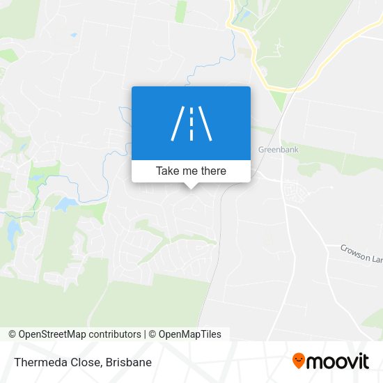 Thermeda Close map