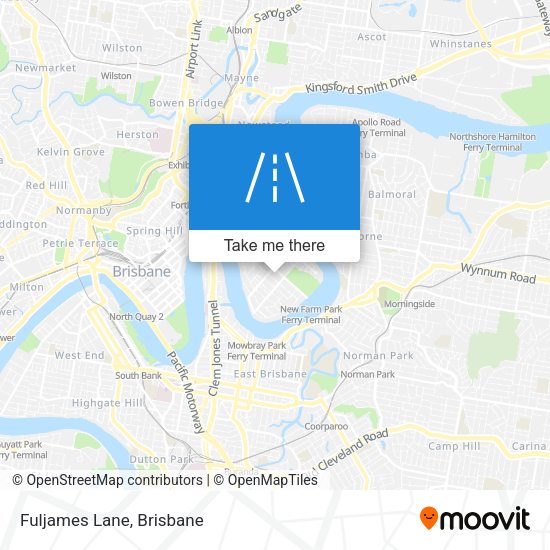 Fuljames Lane map