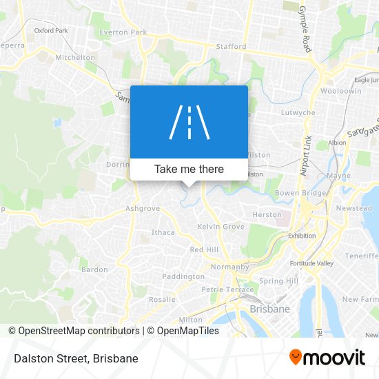 Dalston Street map