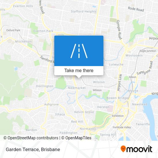 Garden Terrace map