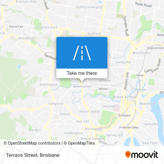 Terrace Street map