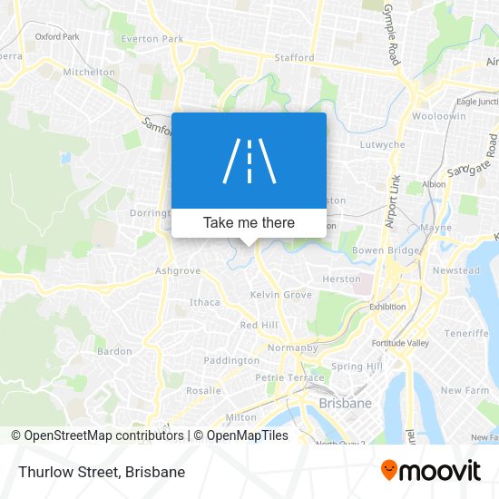 Thurlow Street map