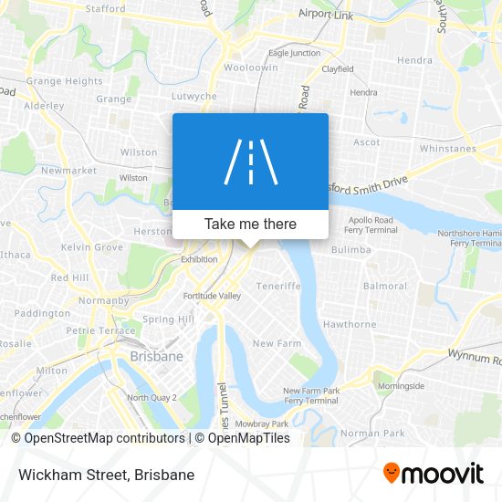 Wickham Street map