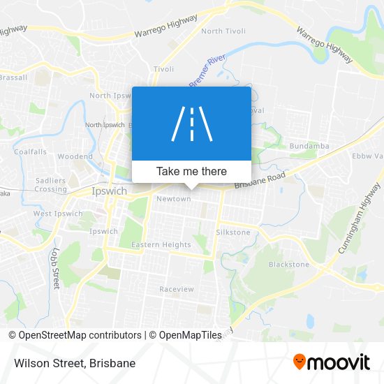 Wilson Street map