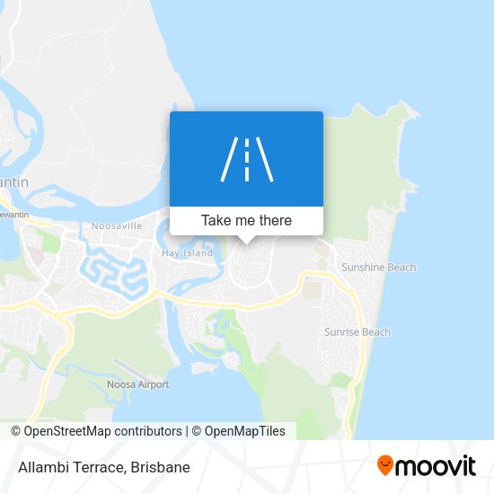 Allambi Terrace map