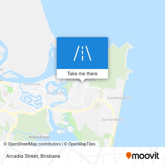 Arcadia Street map