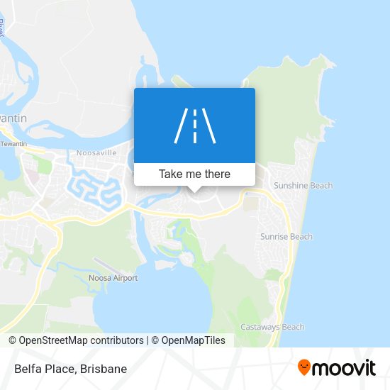 Belfa Place map