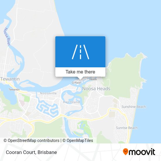 Cooran Court map
