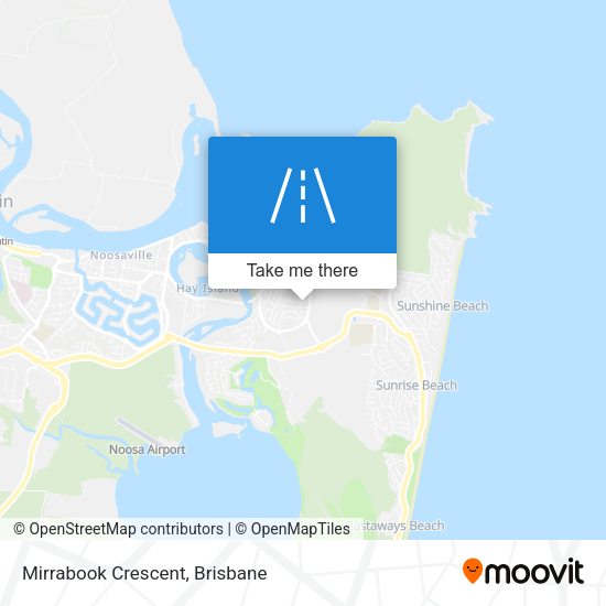 Mirrabook Crescent map