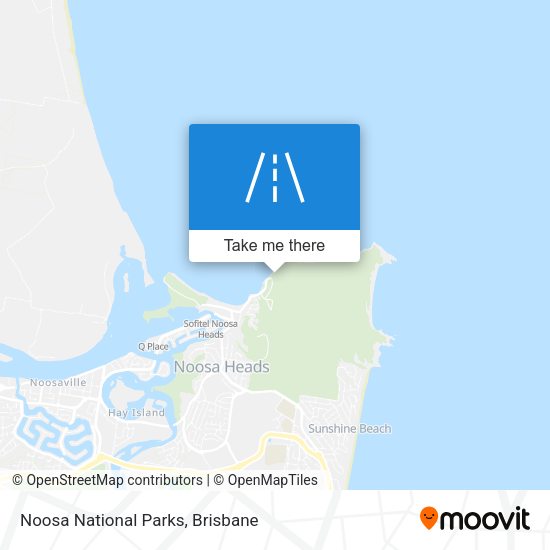 Noosa National Parks map