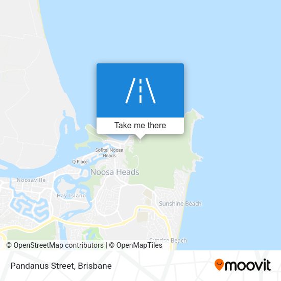 Pandanus Street map