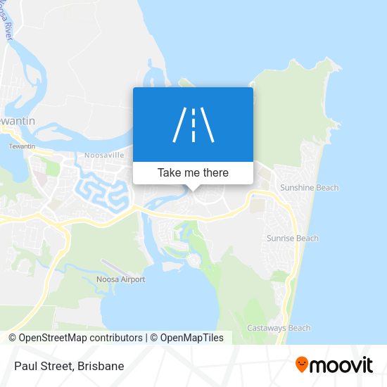 Paul Street map