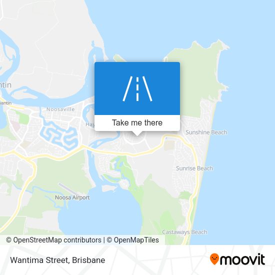 Wantima Street map