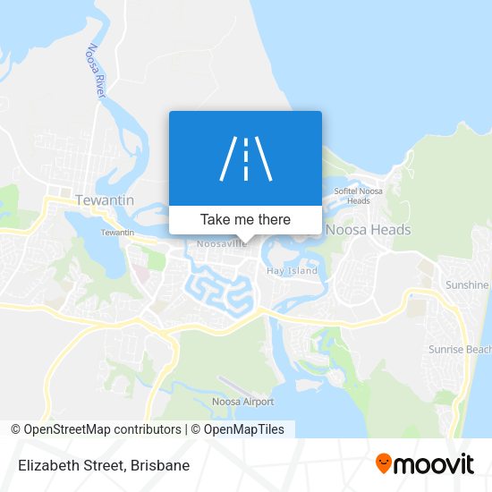 Elizabeth Street map
