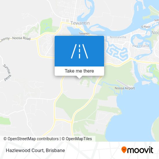 Hazlewood Court map