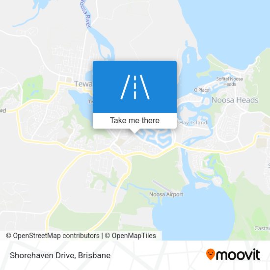 Shorehaven Drive map