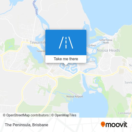 The Peninsula map