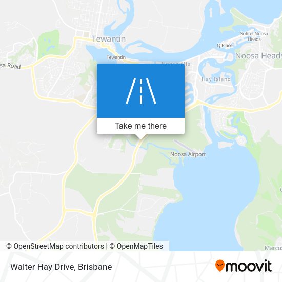 Walter Hay Drive map