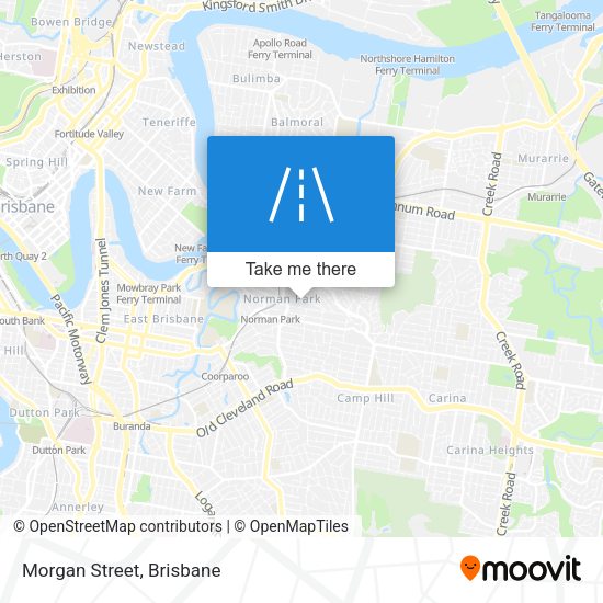 Morgan Street map