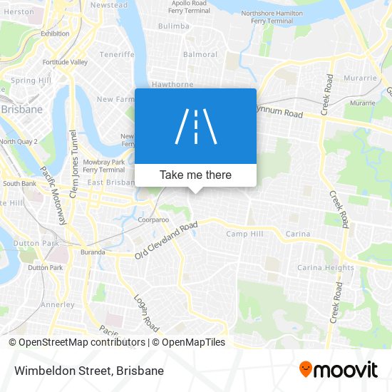 Wimbeldon Street map