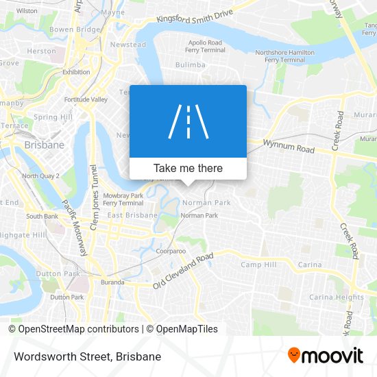 Wordsworth Street map