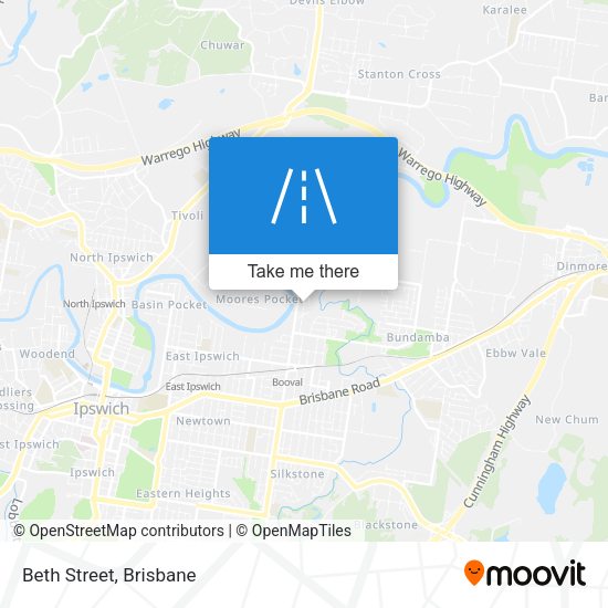 Beth Street map