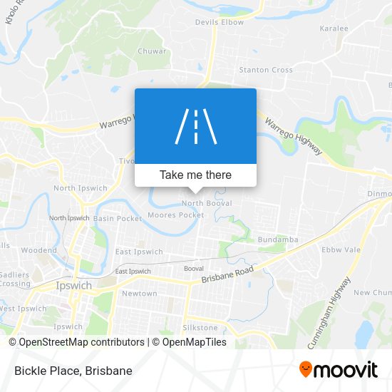 Bickle Place map