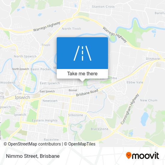 Nimmo Street map