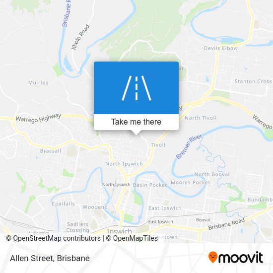 Allen Street map
