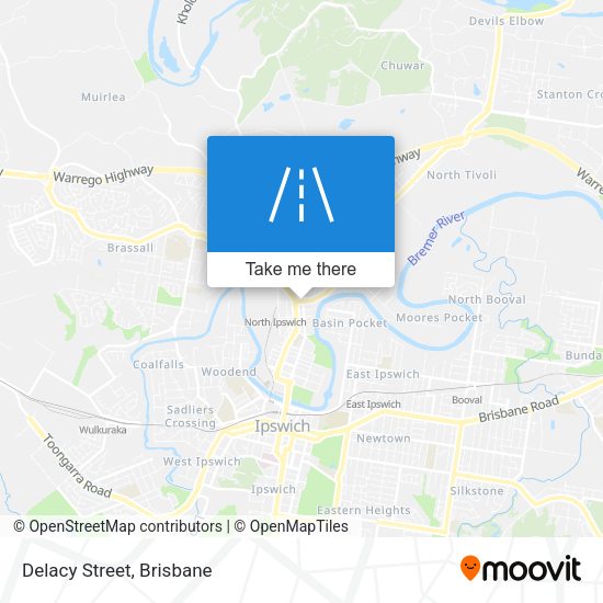 Delacy Street map