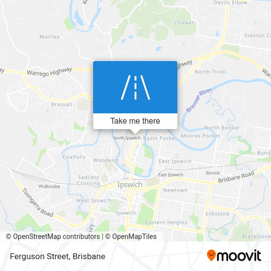 Ferguson Street map