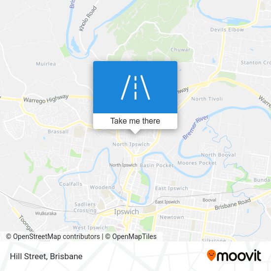 Hill Street map