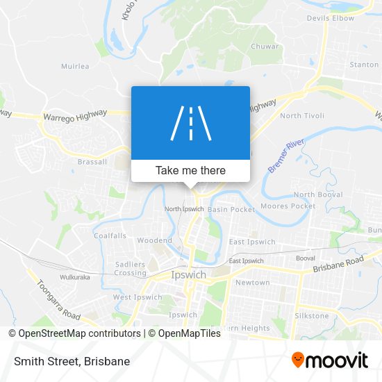 Smith Street map