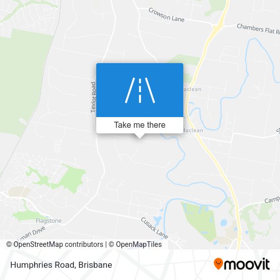 Humphries Road map