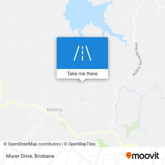 Murer Drive map