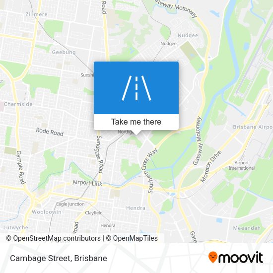 Cambage Street map