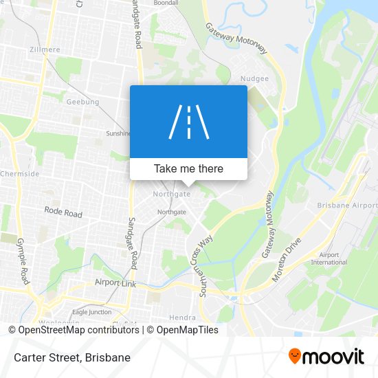 Carter Street map