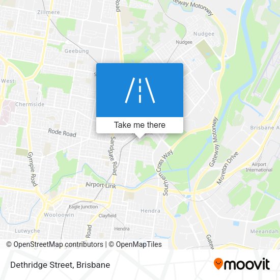 Dethridge Street map