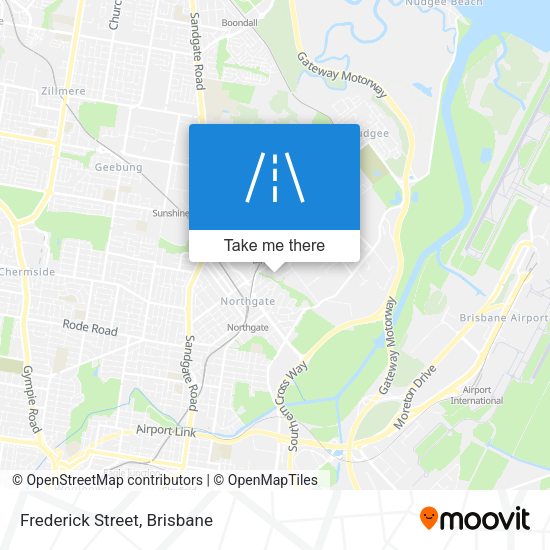 Frederick Street map
