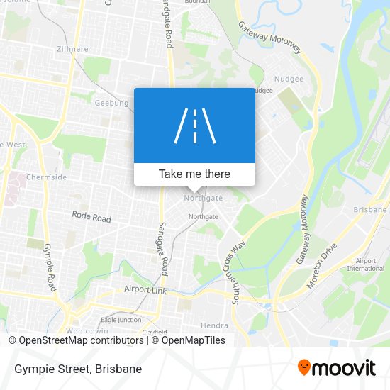 Gympie Street map