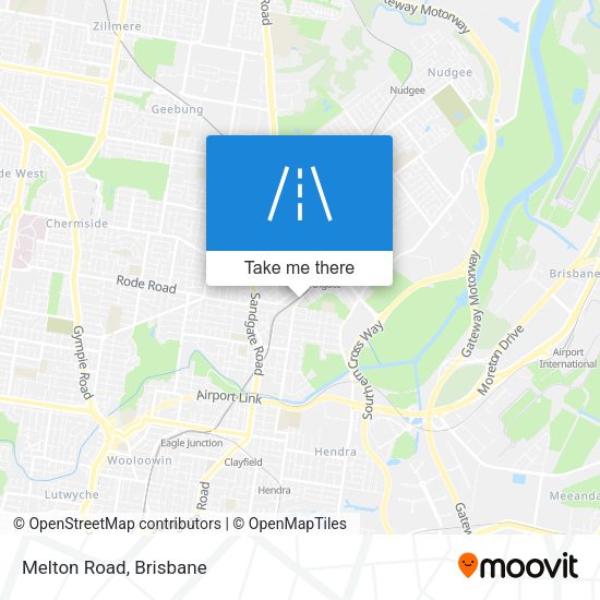 Melton Road map