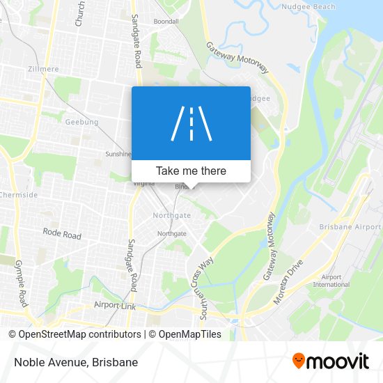 Noble Avenue map