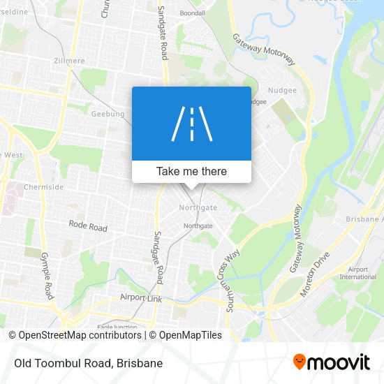 Old Toombul Road map